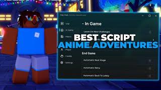 The *BEST* Anime Adventures Script  | Infinite Gems, Fastest Autofarm!