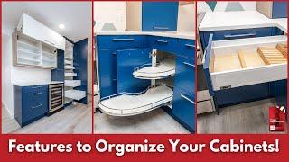 Kitchen Cabinets Organization Features to Include in Your Renovation