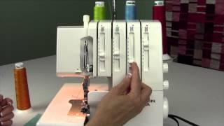 Bernina 800DL Serger 18 Rolled Hem