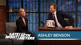 Ashley Benson's Craziest Pretty Little Liars Fan Encounter - Late Night with Seth Meyers