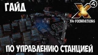 X4: Foundations - ГАЙД ПО УПРАВЛЕНИЮ СТАНЦИЕЙ