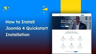 How to Install Joomla 4 Quickstart Installation