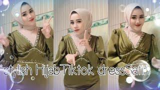 Tiktok Dress satin FYP