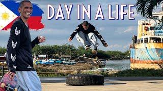 A Day In a Life With Motic Panugalinog ( Legendary Skater from the Philippines  )