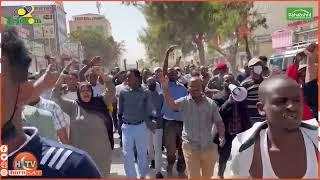 Xisbiyada Mucaaridka Somaliland Oo Dibad-bax Ka Bilaabay Magaalada Hargaysa.