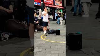 Entertainer at the Leicester Square London #london