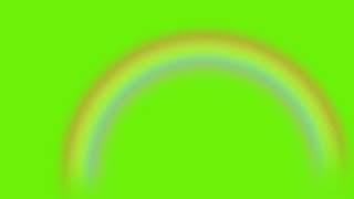 Amazing rainbow green screen🟢 animation videos