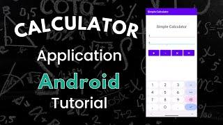 Create a Calculator App in Minutes - Android Studio Tutorial