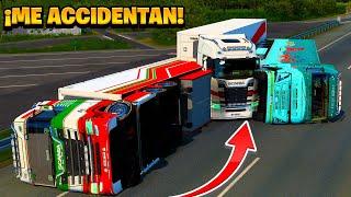 ¡MI PEOR DÍA EN LA RUTA DE LOS NOOBS! | Euro Truck Simulator 2