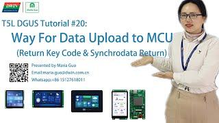 DWIN T5L DGUS Tutorial #20: Way For Data Upload to MCU(Return Key Code and Synchrodata Return)