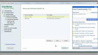 QuickBooks Tutorial -  Setting up Payroll in QuickBooks Pro 2011
