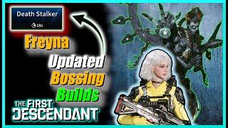 Freyna! 1-Phase Every Boss in The First Descendant The Ultimate Guide! UPDATED BOSSING BUILD VIDEO