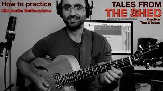 TALES FROM THE SHED #1 (Practice Tips & Ideas) - How to practice "Chromatic Methenyisms"