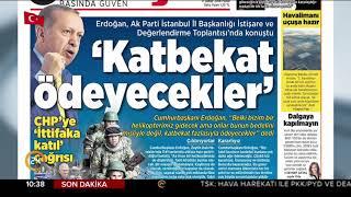 "Katbekat Ödeyecekler" #GününManşeti Milliyet Gazetesi