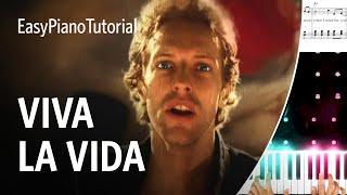 Viva La Vida - Piano Tutorial + Free Sheet Music