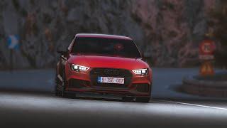 Launch Control's and Pops & Bangs - Audi RS3 8V Sedan - Assetto Corsa (Logitech G29)