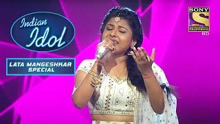 'Panna Ki Tamanna Hai' Par Arunita Ke Flawless Vocals | Indian Idol | Songs Of Lata Mangeshkar