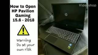 HP Pavilion Gaming - How To Open And Upgrade