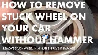 HOW TO REMOVE STUCK WHEEL / RIM FROM YOUR CAR