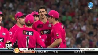 Mitchell Starc searing yorker knocks over the Scorchers!