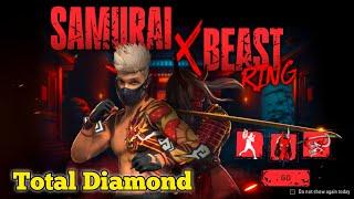 Zombie Samurai Bundle Total Kitna Diamond Lagega | Zombie Samurai Bundle 1 Spin Trick | FF New Event