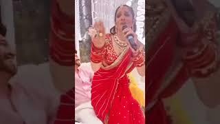 ANKITA LOKHANDE SINGING ON HER BROTHER WEDDING#shorts #shorts #ankitalokhande #wedding#song