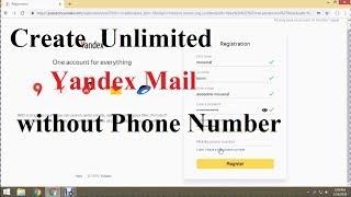 How to create Unlimited Yandex mail without Phone Number Bangla tutorial  | Genius Tubebangla |