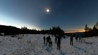 “Totality” captured on GoPro Max during solar eclipse, April 8th, 2024