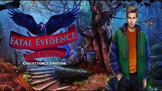 Lets Play Fatal Evidence The Missing CE Full Walkthrough Longplay HD  | The Hidden Object Games