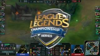 Team SoloMid vs Team Dignitas Game 2 NA LCS Spring 2017 W2D1 TSM vs DIG