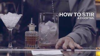 How to Stir a Cocktail - Bols Bartending Academy