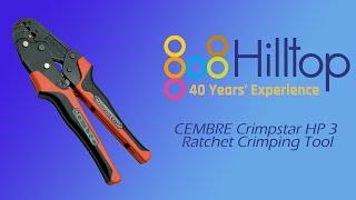 CEMBRE Crimpstar HP 3 Manual Ratchet Controlled Crimping Tool - Hilltop Products