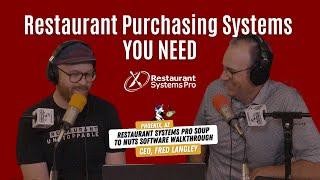 Restaurant Systems Pro Purchasing Systems