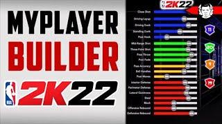 NBA 2K22 MYPLAYER BUILDER SYSTEM...