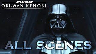 All DARTH VADER Scenes   OBI WAN KENOBI HD Star Wars