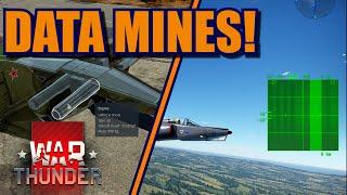 War Thunder DEV SERVER Data Mines! Weird sound files and radars!