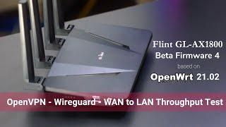 Testing the Flint GL-AX1800 Beta Firmware - Based on OpenWRT 21.02