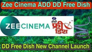 Zee Cinema On DD Free Dish Par ADD FTA | DD Free Dish New Update Today @DTHTalks