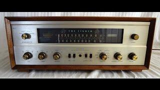 The Fisher 800C vintage high fidelity tube stereo receiver