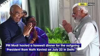 PM Modi hosts farewell dinner for outgoing President Ram Nath Kovind in Delhi