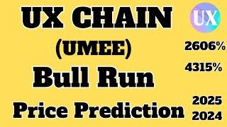 UX Chain (UMEE) Price Prediction For This Bull Run | Umee Price Targets For Bull Run #umee