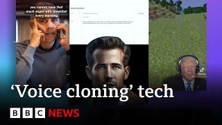 What could ‘voice cloning’ technology mean for society? - BBC News