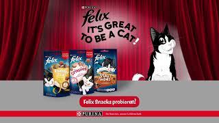 PURINA FELIX Snacks - Unwiderstehliche Leckerlis für deine Katze!