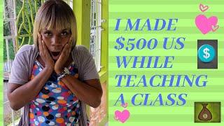 I Earned $500US Online While Teaching My Transcription Boot camp here in Jamaica