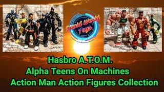 Hasbro A.T.O.M. Alpha Teens On Machines Action Man Action Figures Collection