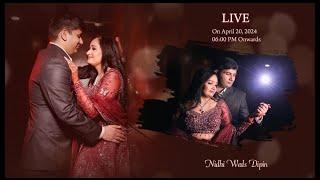 LIVE : Nidhi Weds Dipin  ll Wedding Ceremony ll Clickbysam Studio ll 9999665699