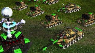 Heavy Tank vs USA Air Froce - Command & Conquer Generals Project X