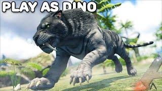 WE ARE BEING HUNTED BY THE SERVER | PLAY AS DINO | ARK SURVIVAL EVOLVED