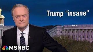 Lawrence on Trump's 'vile, antisemitic' attack on Schumer: Trump's mind is gone. It is shattered.