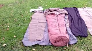 **REVIEW** -58°F SNUGPAK Antarctica RE sleeping bag & SNUGPAK Base Camp Ops self inflating Maxi mat